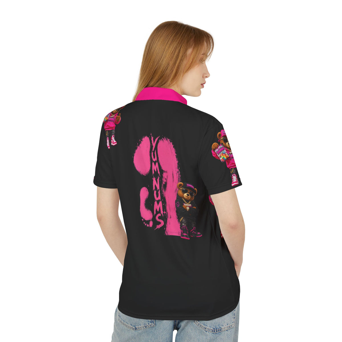 YumNums Candy All-Over Print Polo — YumNums Candy merch