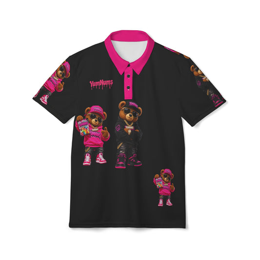 YumNums Candy All-Over Print Polo — YumNums Candy merch