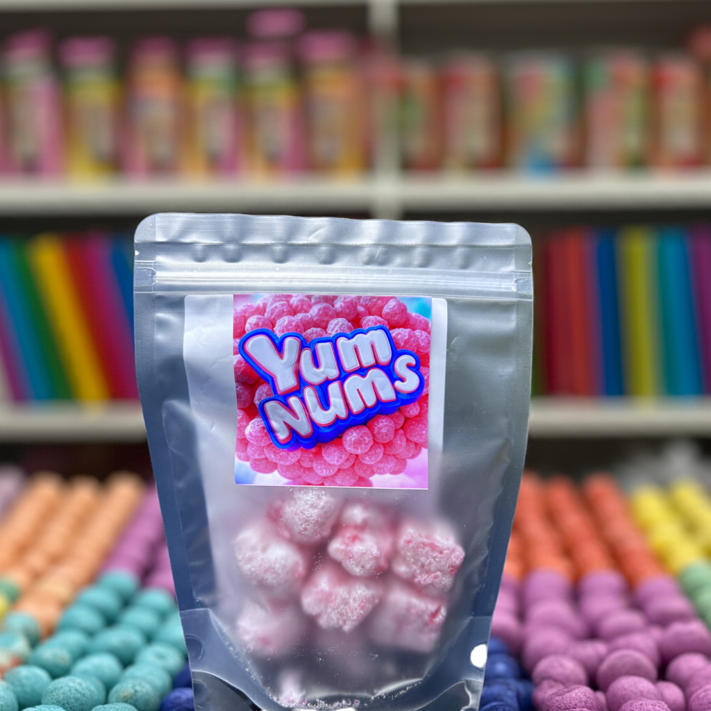 Sour yumnums candy 