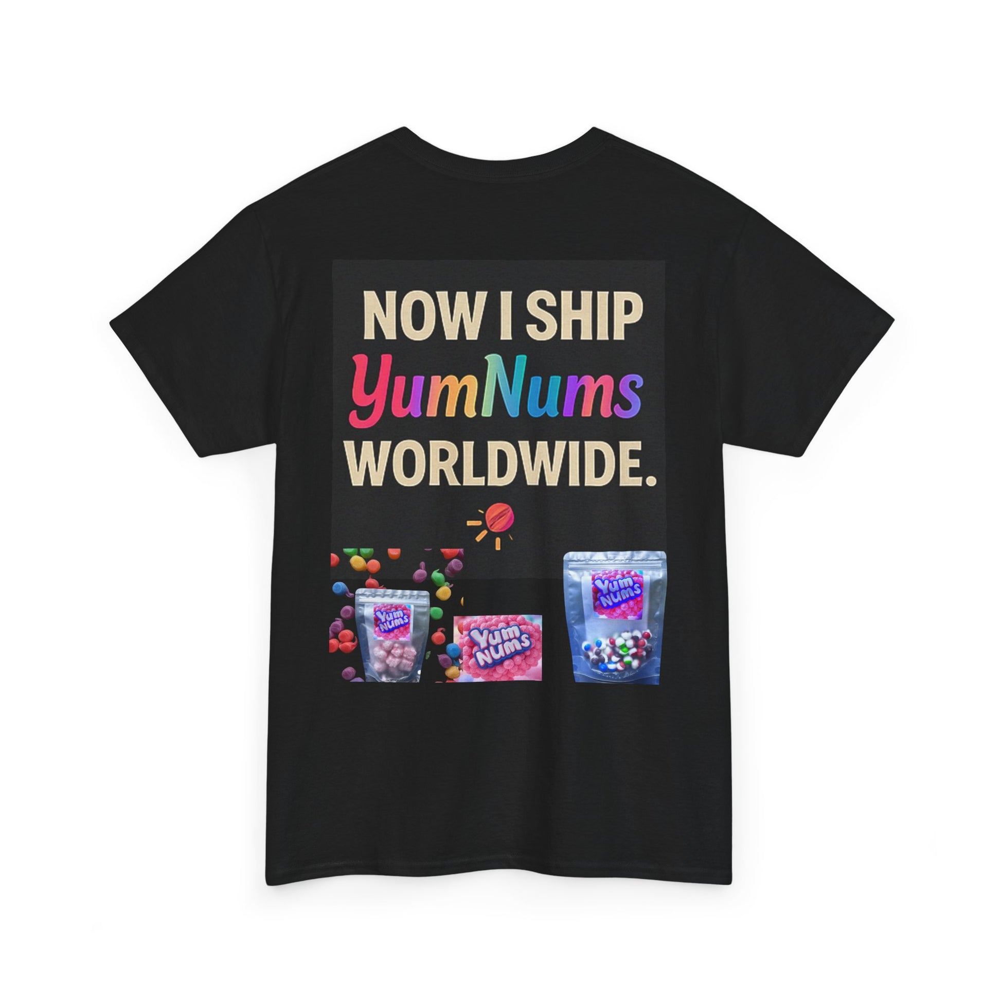 Back of tee shirt 