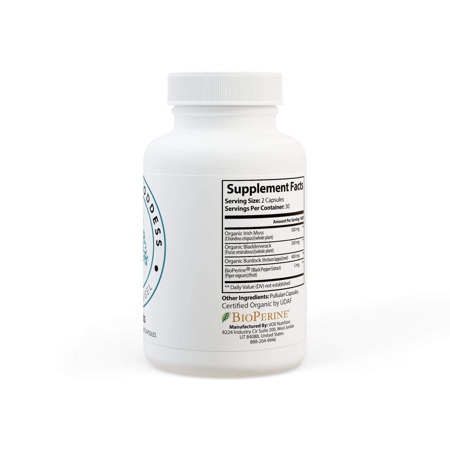 Organic Sea Moss Capsules – Convenient Wildcrafted Sea Moss