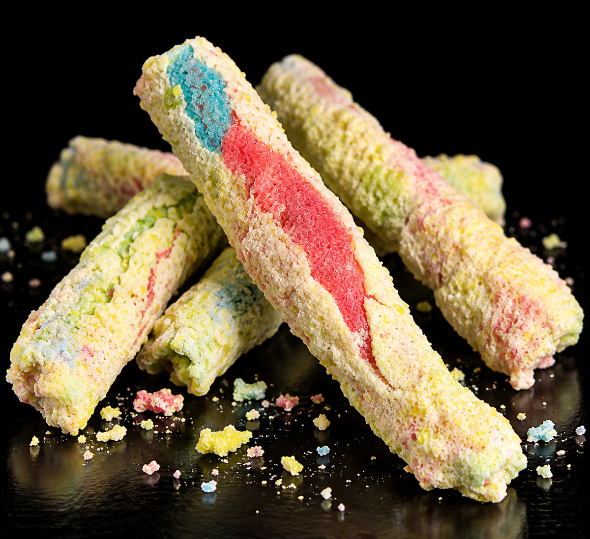 Shapow Sticks Freeze-Dried Fruit Roll-Up Candy — freeze-dried candy by YumNums