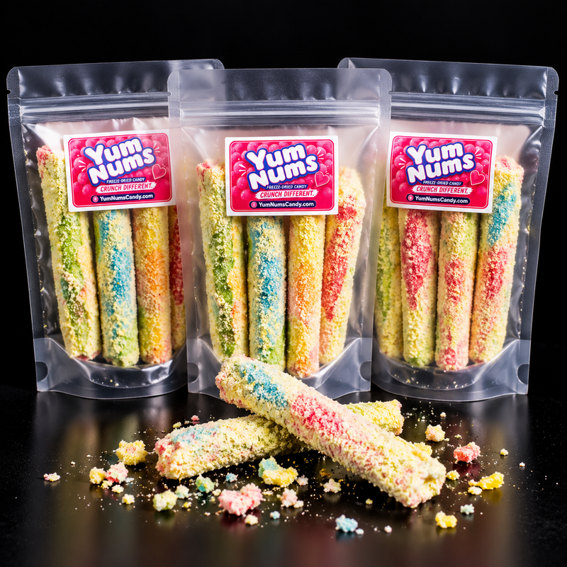 Shapow Sticks Triple Pack – Freeze-Dried Fruit Roll-Up Candy