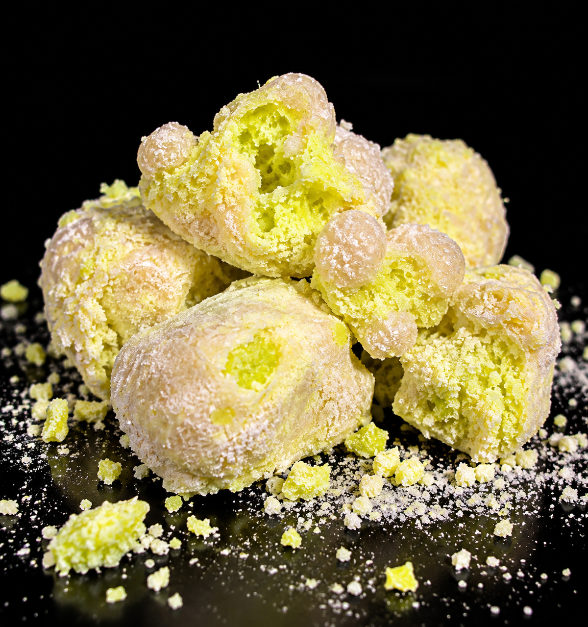 Green Apple Sour Freeze-Dried Candy — freeze-dried candy by YumNums