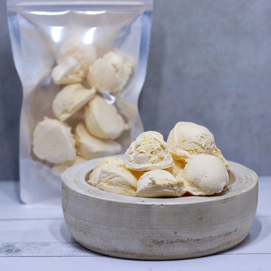 Freeze Dried Vanilla Ice Cream Bites — at YumNums Candy