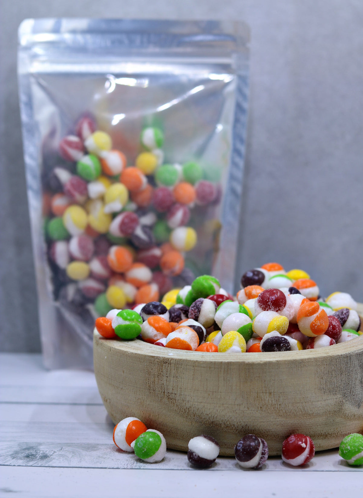 Freeze Dried Sour Rainbow Crunch — at YumNums Candy
