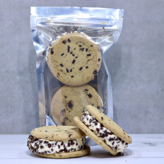 Freeze Dried Chocolate Chip Ice Cream Sandwiches — at YumNums Candy