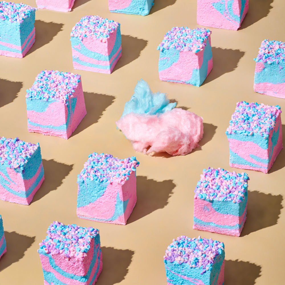 Cotton Candy Marshmallows, freeze-dried