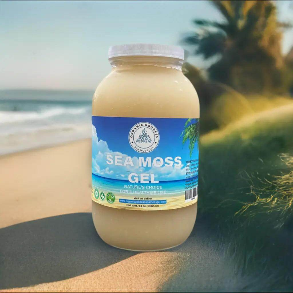 Gold Sea Moss Gel | Wildcrafted Sea Moss